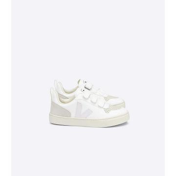 Veja V-10 CWL Kids' Shoes White | NZ 781SGL